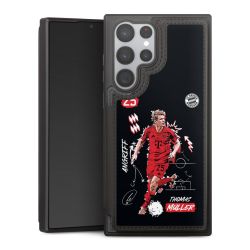 Snap Wallet Case schwarz