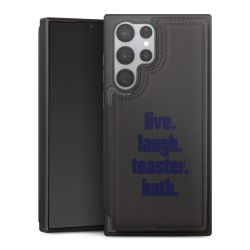 Snap Wallet Case schwarz