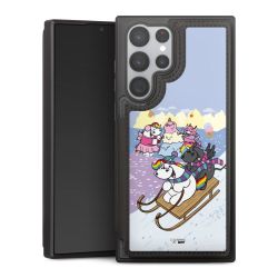 Snap Wallet Case schwarz