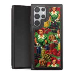 Snap Wallet Case schwarz