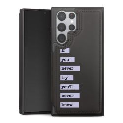 Snap Wallet Case schwarz