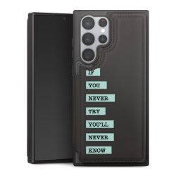 Snap Wallet Case schwarz