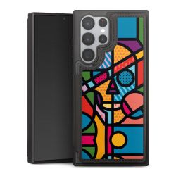 Snap Wallet Case schwarz