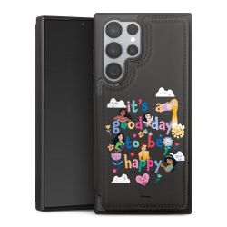 Snap Wallet Case schwarz