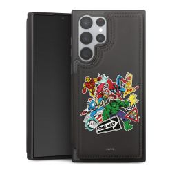 Snap Wallet Case schwarz