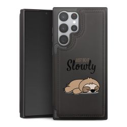 Snap Wallet Case schwarz