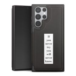 Snap Wallet Case schwarz