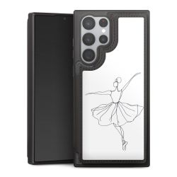 Snap Wallet Case schwarz