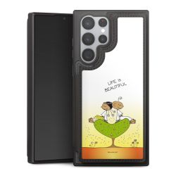 Snap Wallet Case schwarz