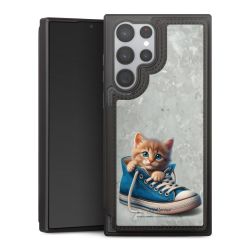 Snap Wallet Case schwarz