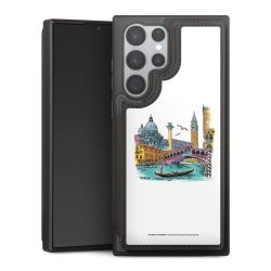 Snap Wallet Case schwarz