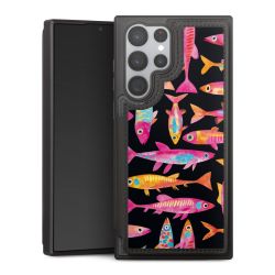 Snap Wallet Case schwarz