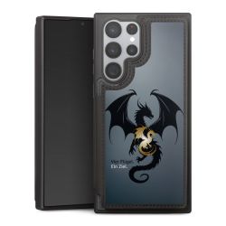 Snap Wallet Case schwarz