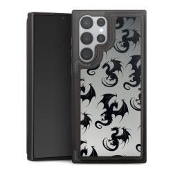 Snap Wallet Case schwarz