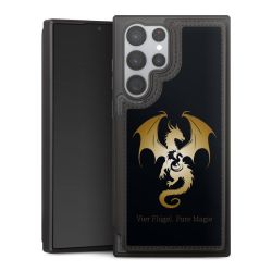 Snap Wallet Case schwarz