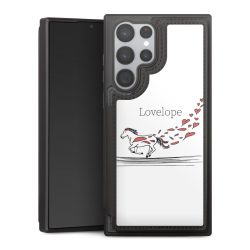 Snap Wallet Case schwarz