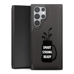 Snap Wallet Case schwarz