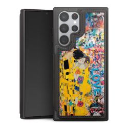 Snap Wallet Case schwarz