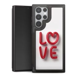 Snap Wallet Case schwarz