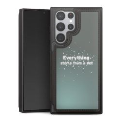 Snap Wallet Case schwarz