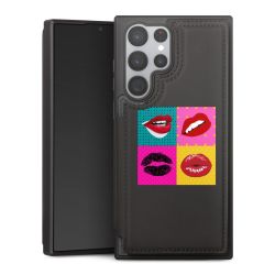 Snap Wallet Case schwarz