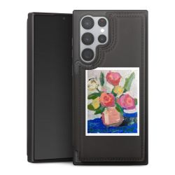 Snap Wallet Case schwarz