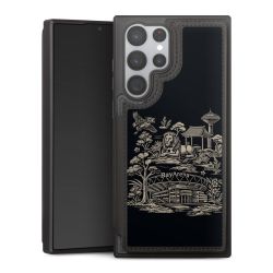 Snap Wallet Case schwarz