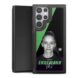 Snap Wallet Case schwarz