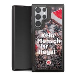 Snap Wallet Case schwarz