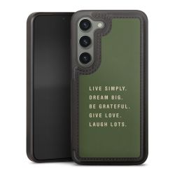 Snap Wallet Case schwarz