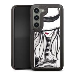 Snap Wallet Case schwarz