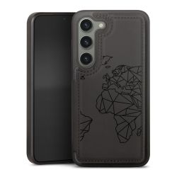 Snap Wallet Case schwarz