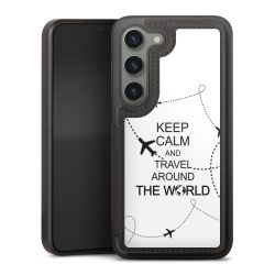 Snap Wallet Case schwarz