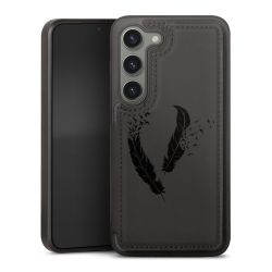 Snap Wallet Case schwarz