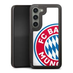 Großes FCB Logo Weiß