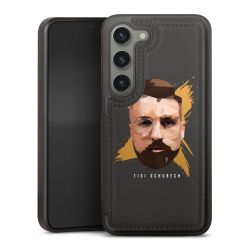 Snap Wallet Case schwarz