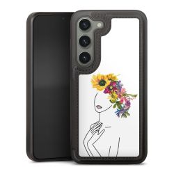 Snap Wallet Case schwarz