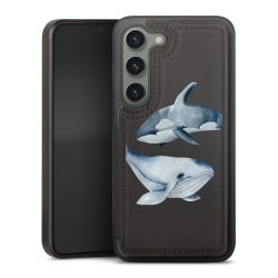 Snap Wallet Case schwarz