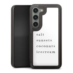 Snap Wallet Case schwarz