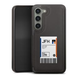 Snap Wallet Case schwarz