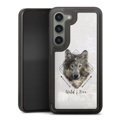 Snap Wallet Case schwarz