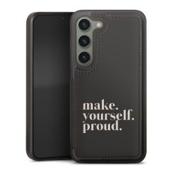 Snap Wallet Case schwarz