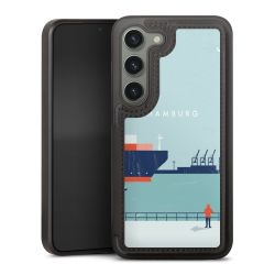 Snap Wallet Case schwarz