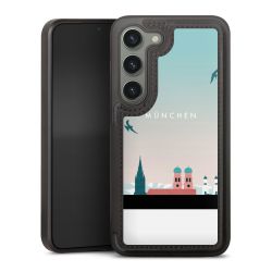 Snap Wallet Case schwarz