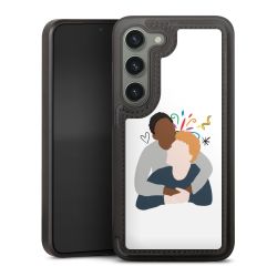 Snap Wallet Case schwarz