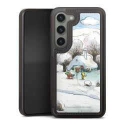 Snap Wallet Case schwarz