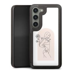 Snap Wallet Case schwarz