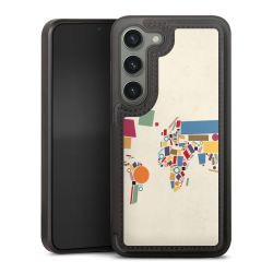 Snap Wallet Case schwarz