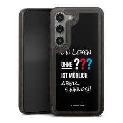 Snap Wallet Case schwarz