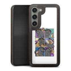 Snap Wallet Case schwarz